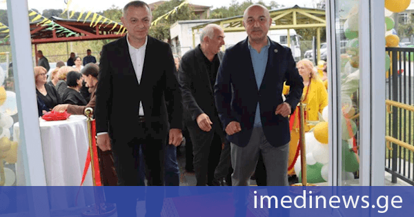 წალენჯიხის მუნიციპალიტეტში ობუჯის, ზღვაიისა და ლიის დასახლებებში ახალი საბავშვო ბაღები გაიხსნა