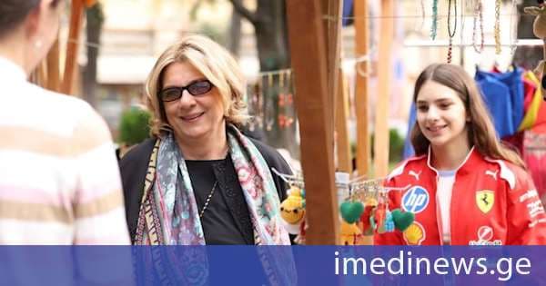 საქართველოს პირველი ლედის, თამარ ბაგრატიონის პატრონაჟით, თბილისობის ფარგლებში, ქართველი მეწარმეების გამოფენა-გაყიდვა მიმდინარეობს