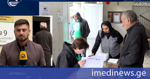 ახმეტაში საკრებულოს შუალედურ არჩევნებზე ხმის მიცემა მშვიდ გარემოში, დარღვევების გარეშე მიმდინარეობს